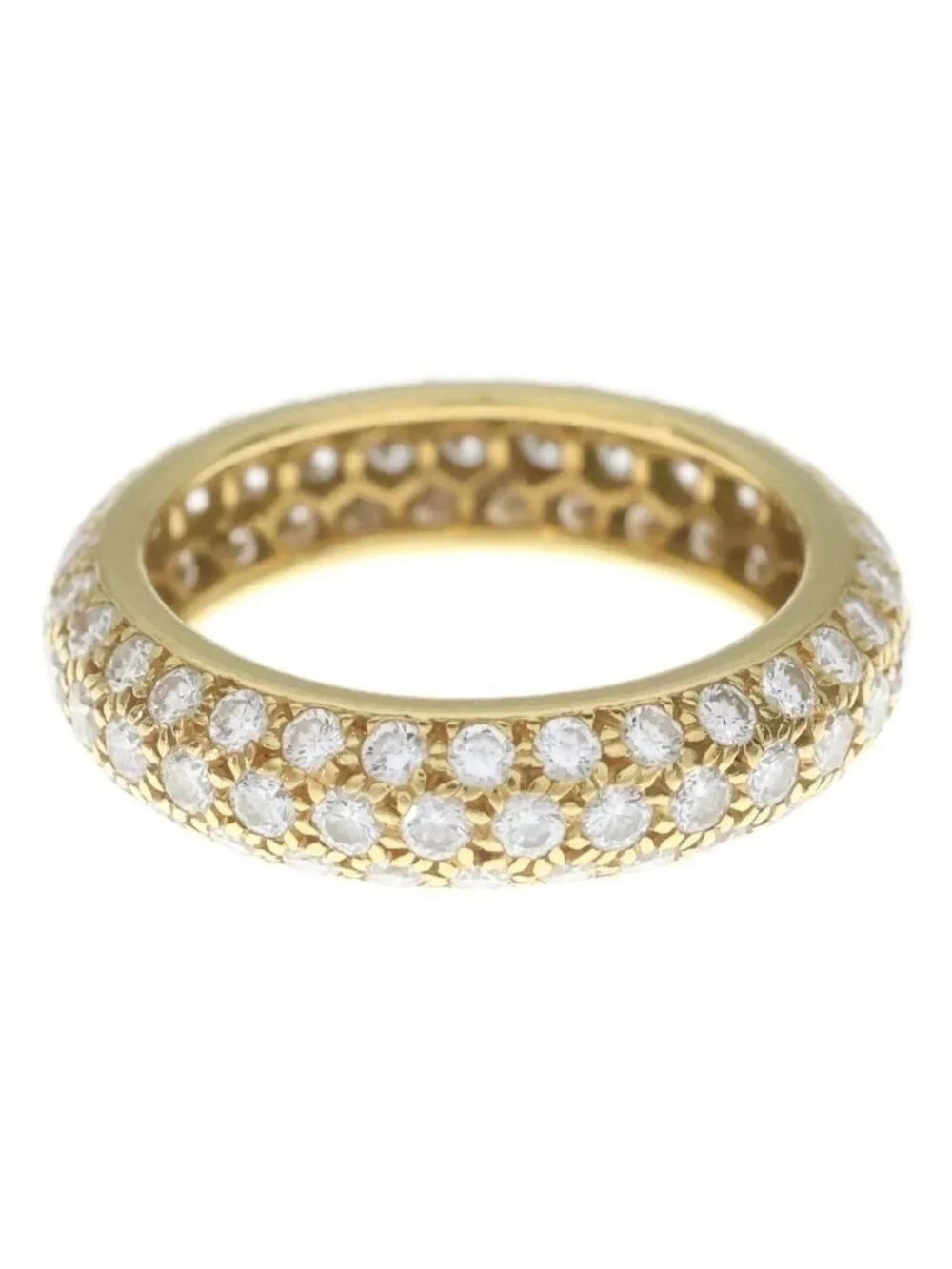 Cartier Mimi Diamond Ring Yellow Gold 750 50